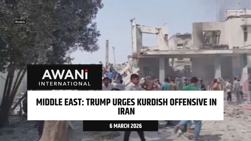 Trump urges Kurdish offensive in Iran