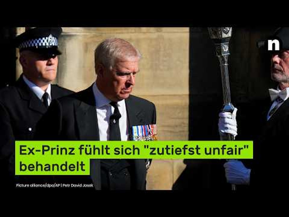 Ex-Prinz fühlt sich 'zutiefst unfair' behandelt