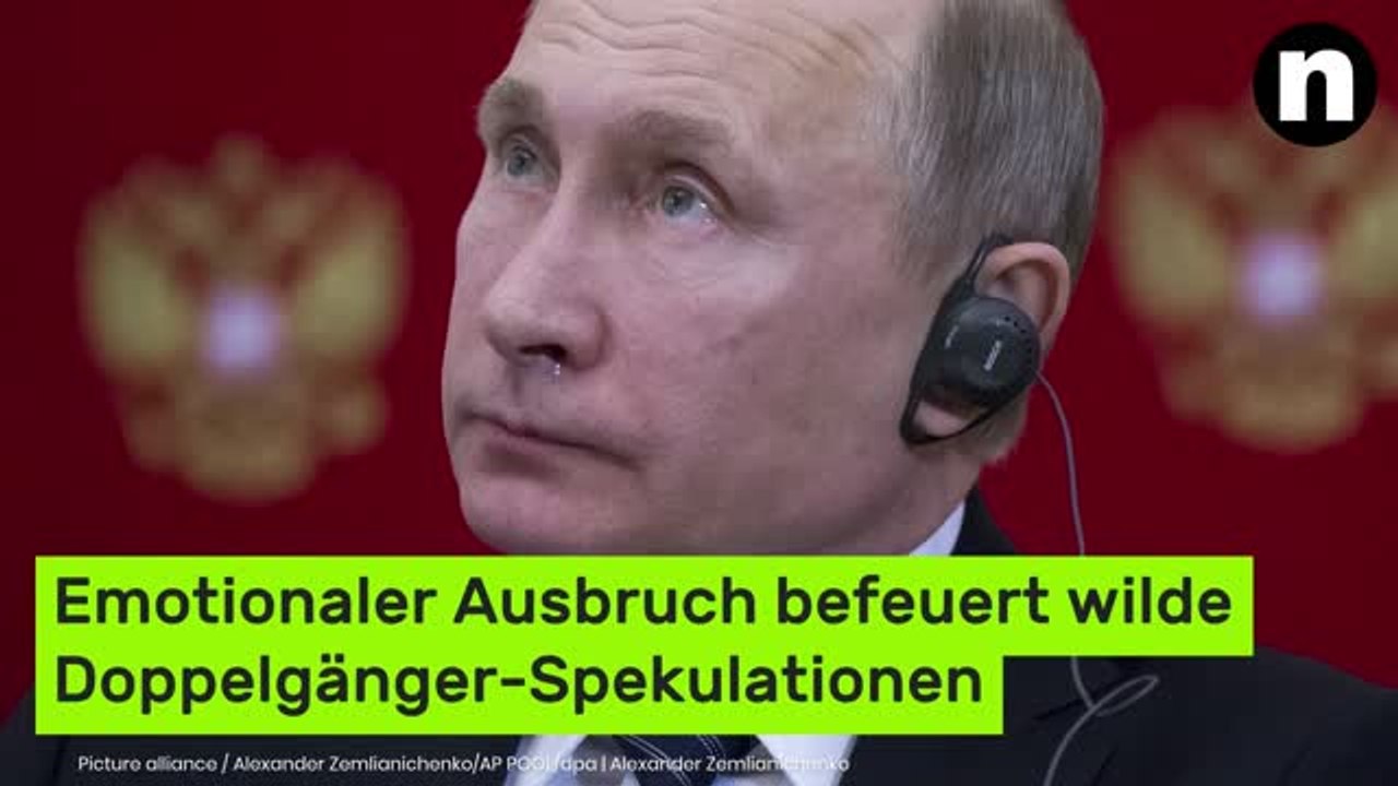 Wladimir Putin: Emotionaler Ausbruch befeuert wilde Doppelgänger-Spekulationen