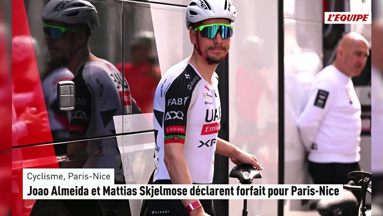 Joao Almeida et Mattias Skjelmose déclarent forfait pour Paris-Nice - Cyclisme - Paris-Nice