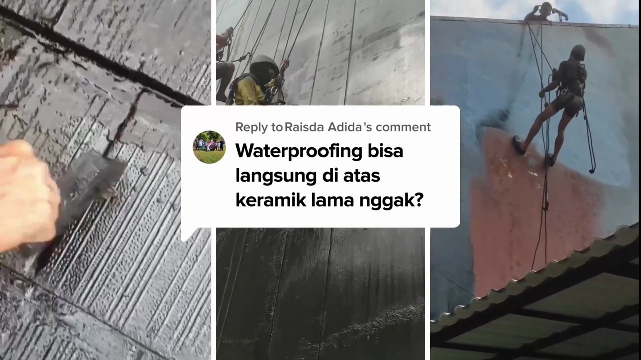 Waterproofing Bisa Langsung di Atas Keramik Lama Nggak | Jasa Waterproofing Dak Beton