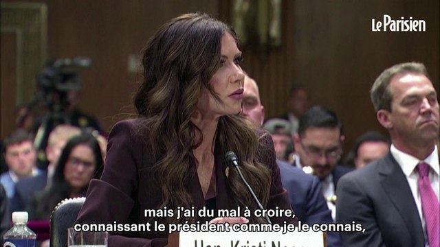 Donald Trump limoge Kristi Noem, sa ministre de l’Intérieur