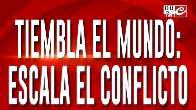 Tiembla el mundo: suenan las sirenas en todo Israel