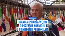 Ukraina oskarża Węgry o przejęcie konwoju bankowego przewożącego złoto, gotówkę i pracowników