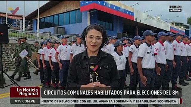 Mérida | Más de 4 mil funcionarios garantizan resguardo de centros de votación en Consulta Popular 2026