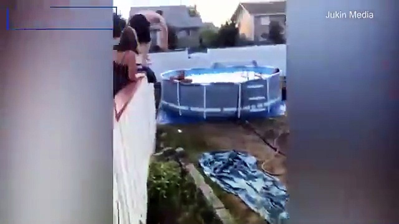 قفزة رياضية تتحول إلى أمر مأساوي .. فيديو