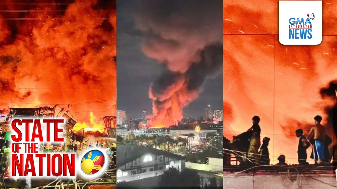 Inaapulang sunog sa Brgy. Pinyahan, Q.C., umabot na sa ika-5 alarma | SONA
