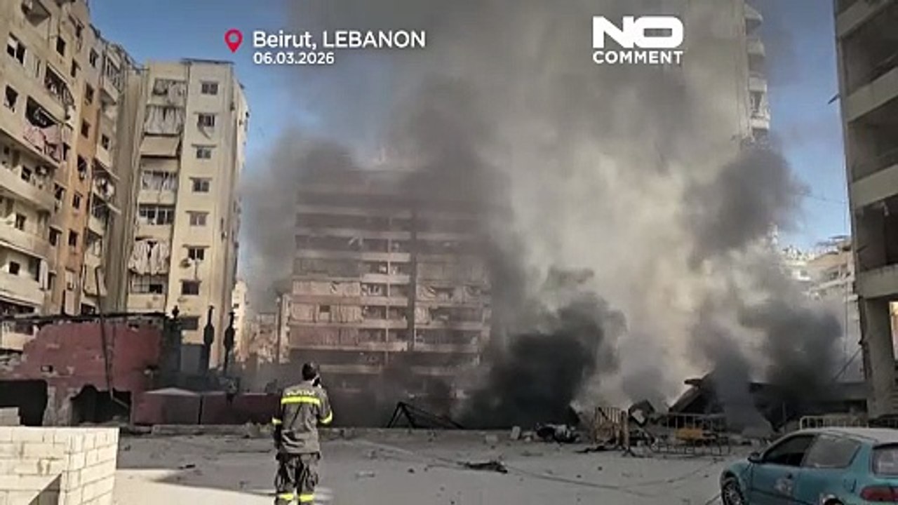 لبنان: حملات اسرائیل به دژ حزب‌الله هزاران نفر را در بیروت آواره کرد