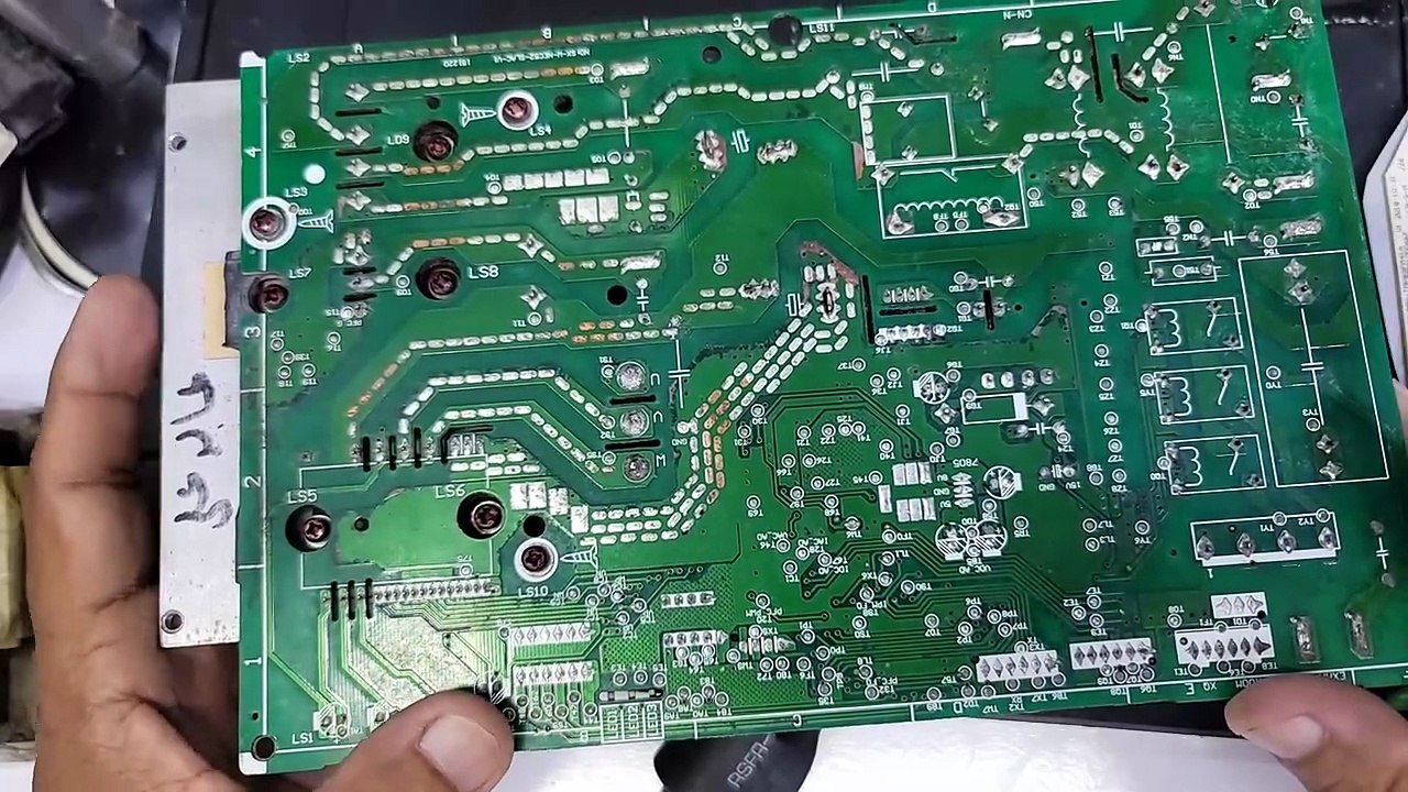 Orient Dc inverter ac F1 error outdoor pcb Dc inverter ac pcb best repairing channel BabarElectronics