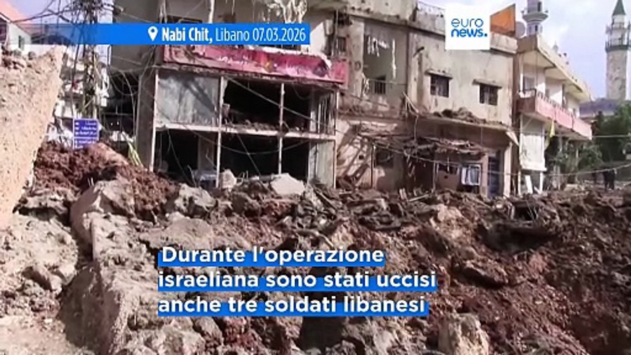 Israele intensifica i raid in Libano: almeno 41 morti, scontri con Hezbollah a Nabi Chit