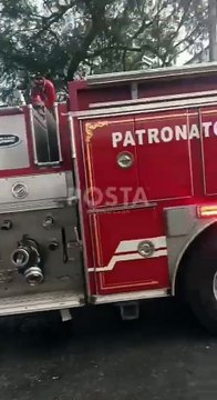 Incendio de camión urbano en Guadalupe moviliza a bomberos; pasajeros logran salir a tiempo