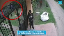 Le pegan culatazos y trompadas a un vecino de Villa Elisa para robarle