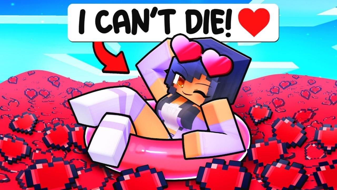 Having INFINITE HEARTS in Minecraft!  Part 1