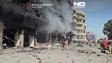 Líbano: ataques de Israel a reduto do Hezbollah fazem milhares deslocados em Beirute