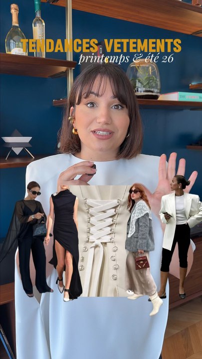 Tendances mode printemps/été 2026
