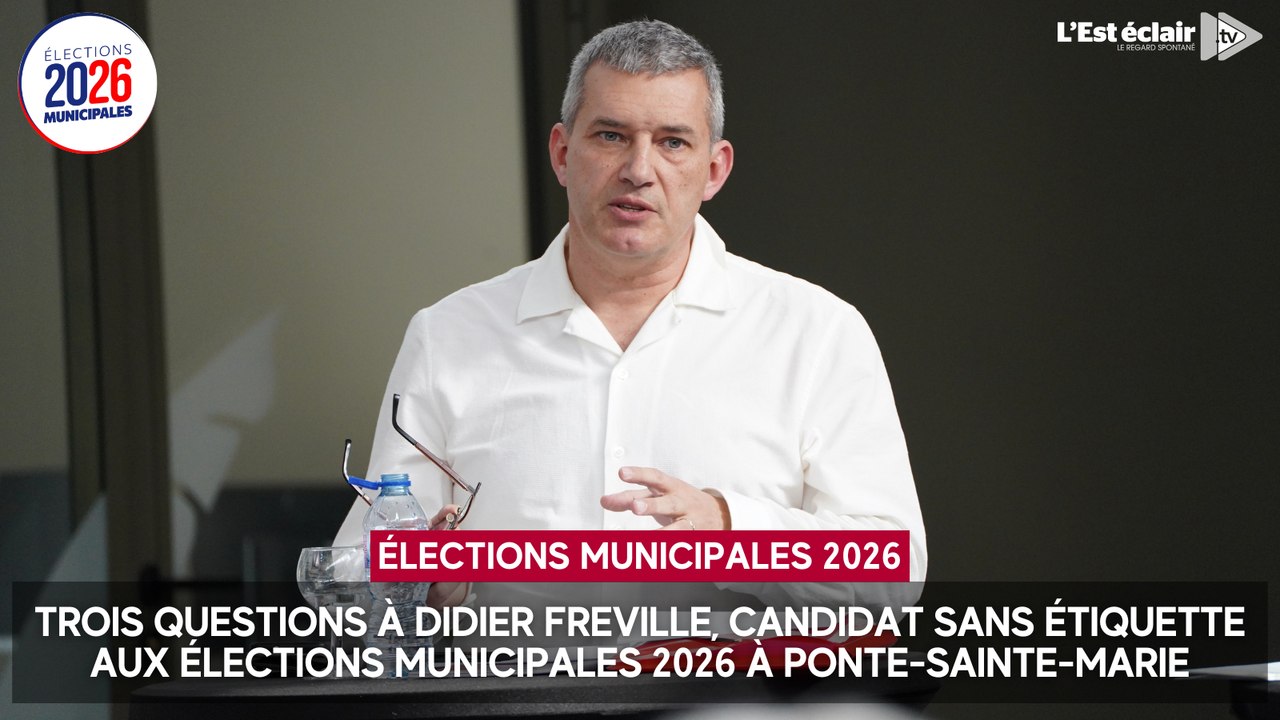 Trois questions à Didier Freville, candidat sans étiquette aux élections municipales 2026 à Ponte-Sainte-Marie