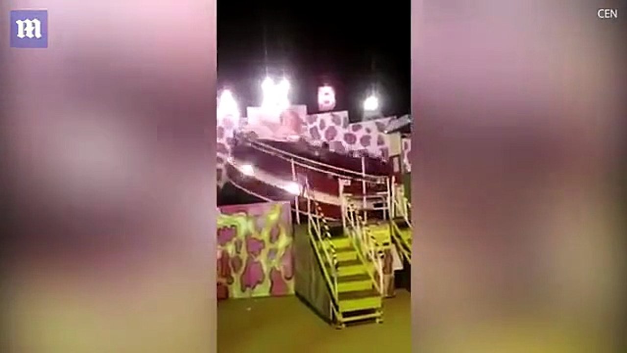 انهيار لعبة في مدينة ملاهي وإصابة 13 شخصًا .. ف...