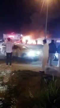 قوات الدفاع المدني تسيطر على حريق في الرياض
