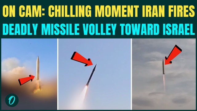 US Iran War CHILLING VIDEO: Moment Iran’s Khorramshahr-4 MONSTER Missiles Take Off to POUND Tel Aviv