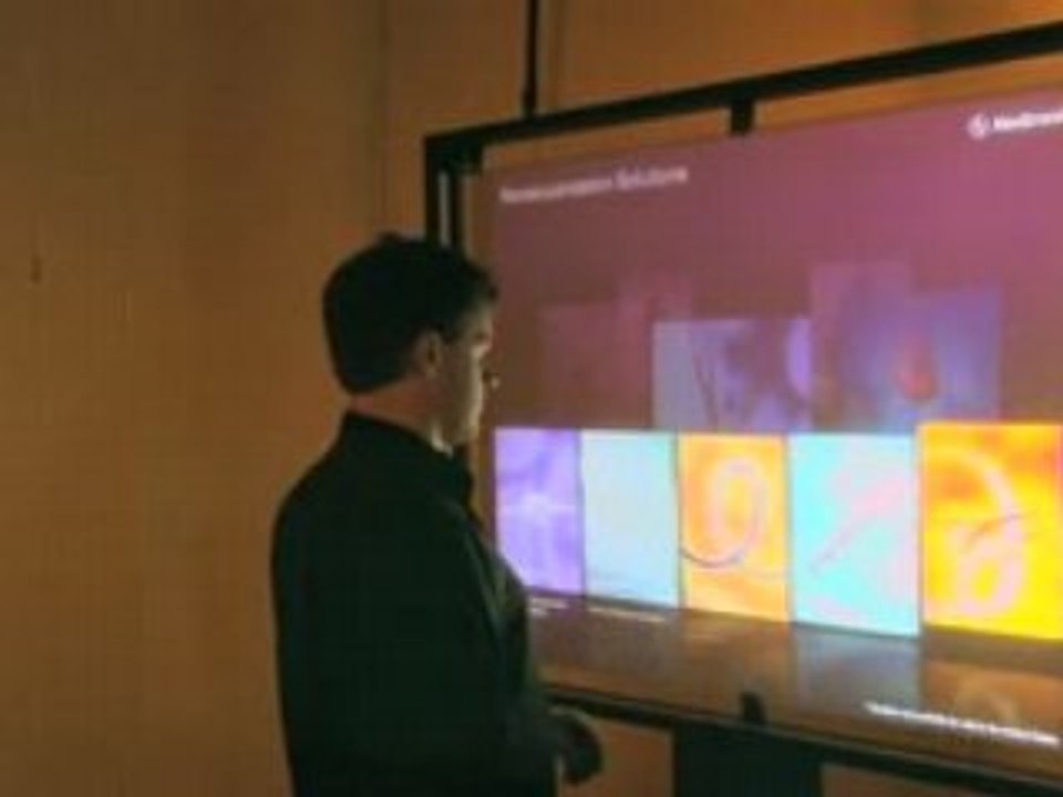 GestureTek's Gestpoint HoloFrame