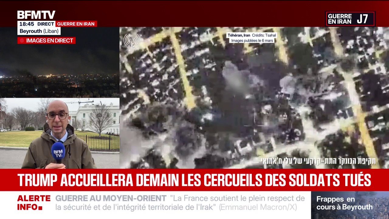 Donald Trump accueillera ce samedi les dépouilles des six soldat tués dans la guerre au Moyen-Orient