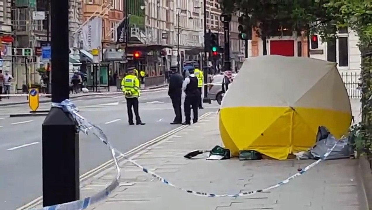 شاهد حادثة طعن في قلب لندن تُسفر عن مقتل امرأة وإصابة عددٍ آخر