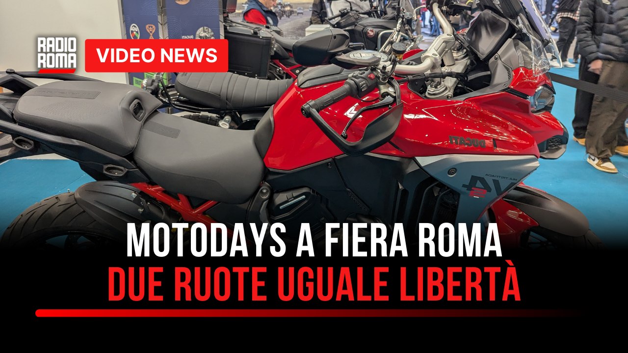 Due ruote uguale libertà. A Fiera Roma parte Motodays 2026