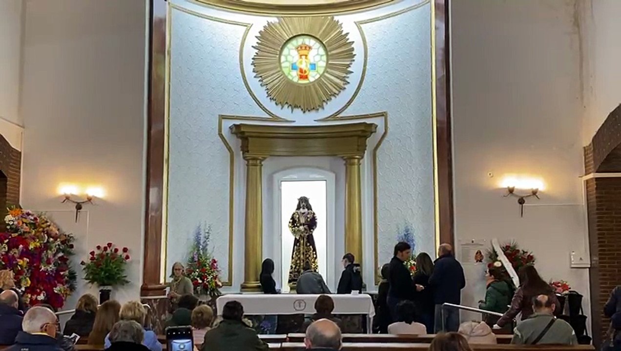 Solemne besapiés al Cristo de Medinaceli 2026.