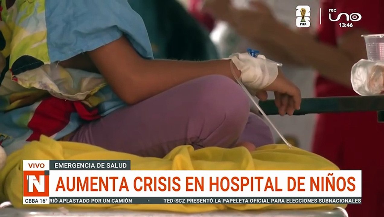 AUMENTAN CRISIS EN HOSPITAL DE NIÑOS