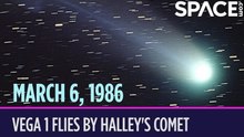 OTD in Space – March 6: Vega 1 Flies by Halley's Comet
