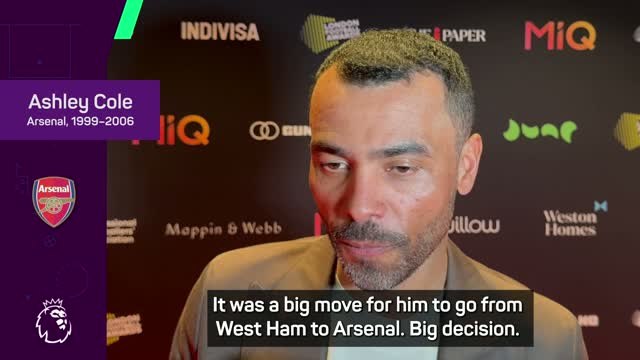 Rice is Arsenal's best player - Cole lauds England star