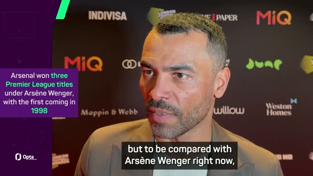 'It's too premature' - Cole on Arteta being compared to Wenger