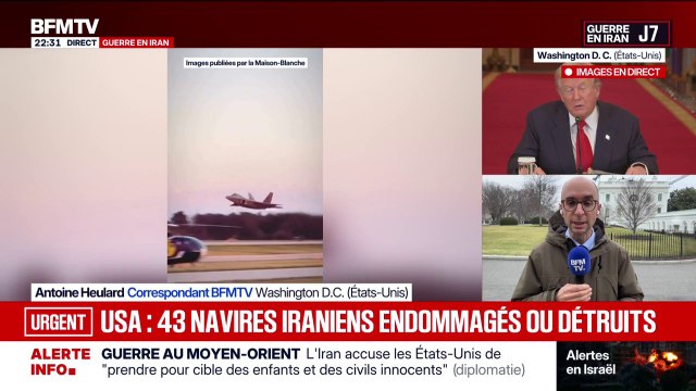 Les États-Unis affirment avoir endommagé ou détruit plusieurs navires iraniens