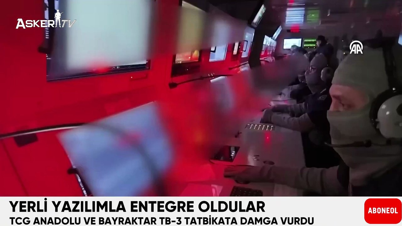 Dev Tatbikatta Türk İmzası: TCG Anadolu ile Bayraktar TB3 Tam Dijital Entegrasyonla Görev Yaptı