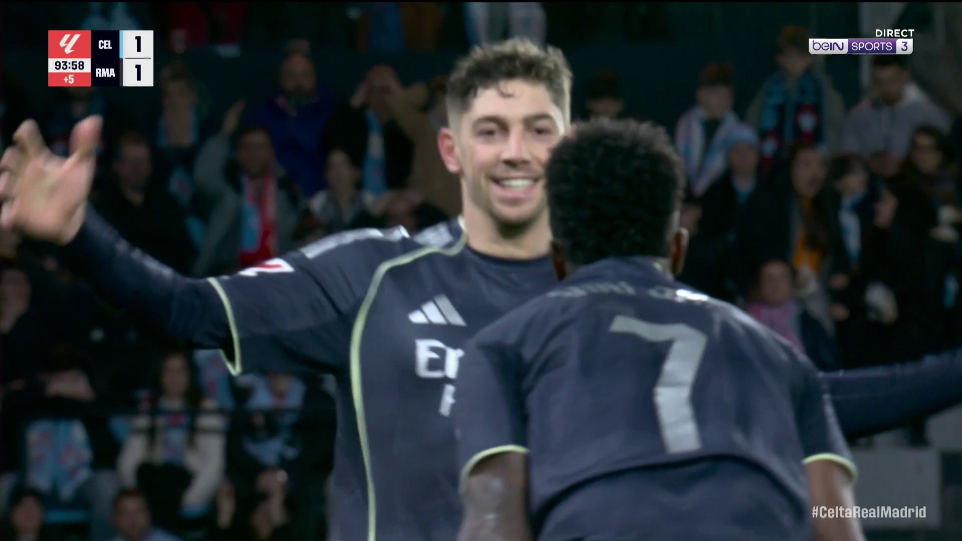 La Liga : Valverde sauve le Real Madrid dans le temps additionnel