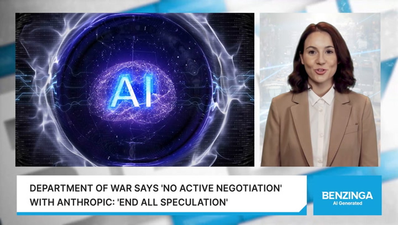 DOW: No Talks With Anthropic