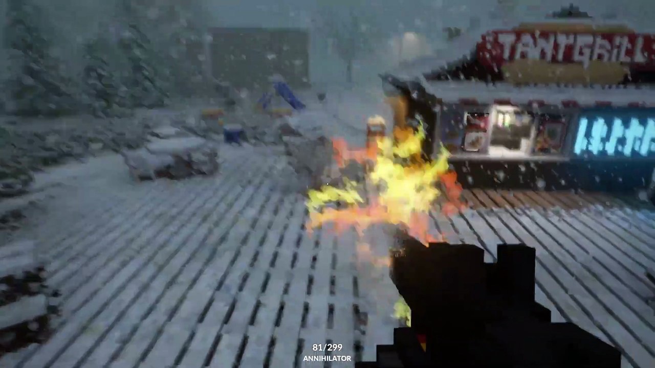 Relaxing World Destruction #21 (Winter Small town) ｜ Teardown