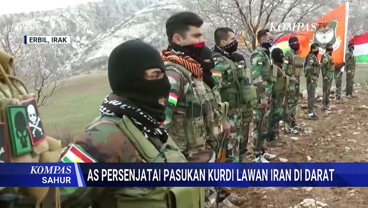Amerika Serikat Persenjatai Pasukan Kurdi Lawan Iran di Darat, ini Wilayah yang Diduga Jadi Target