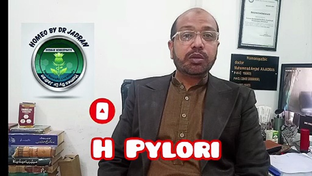 H Pylori Treatment in Homeopathy | Best Homeopathic Medicine for H. Pylori Infection | Dr Jadran
