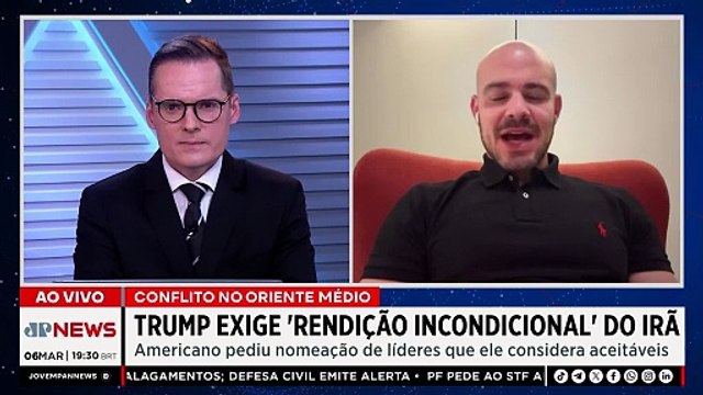 Trump fala em novo líder no Irã enquanto guerra se intensifica no Oriente Médio
