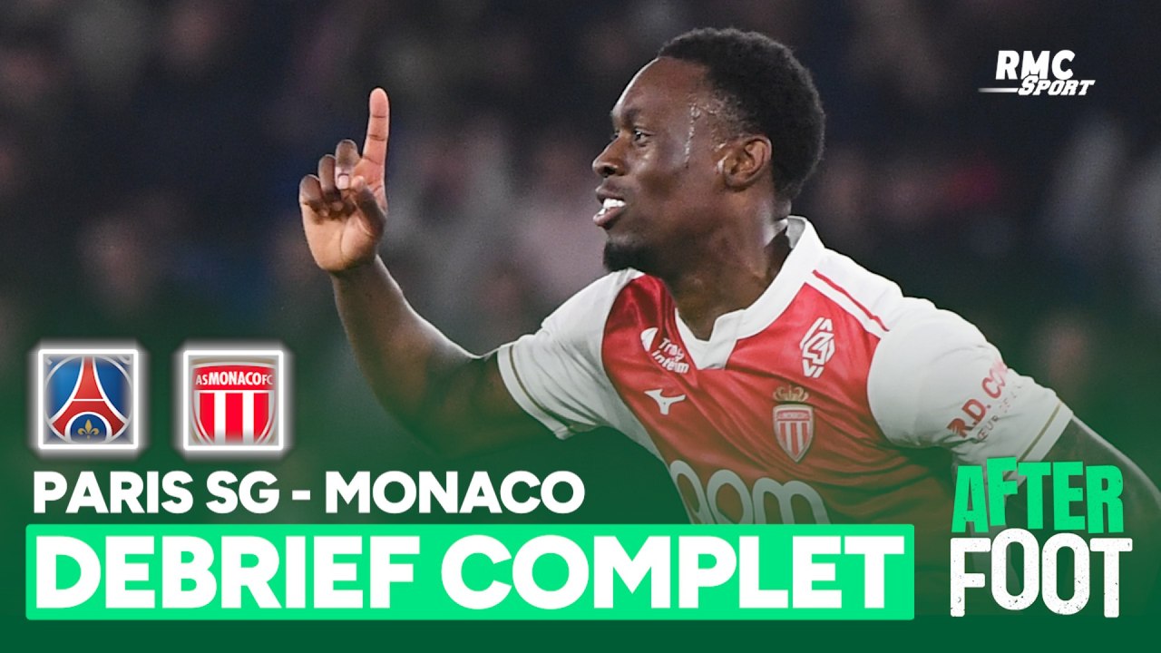 PSG 1-3 Monaco : L'ASM fait tomber Paris au Parc des Princes, le débrief complet de l'After Foot