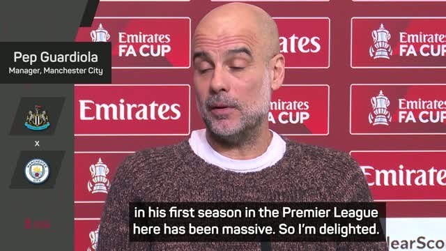 Guardiola likens 'unique' Cherki to De Bruyne