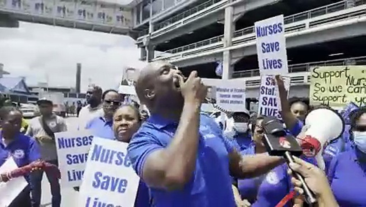 RHA WORKERS PROTEST OVER SALARIES