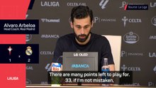 Long way to go in LaLiga race - Arbeloa