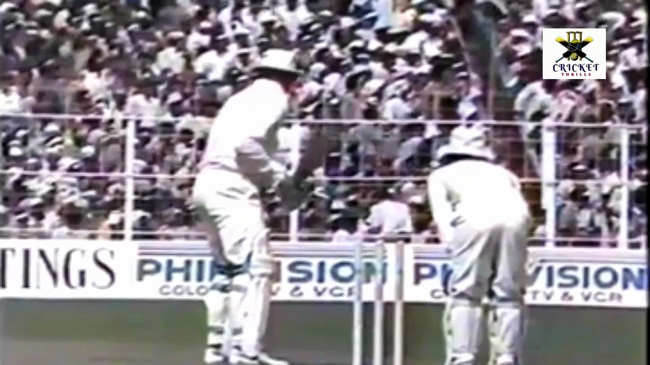 Clive Rice ODI Debut vs India at Kolkata 1991