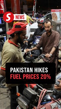 Pakistan raises retail fuel prices by about 20% due to Middle East tension