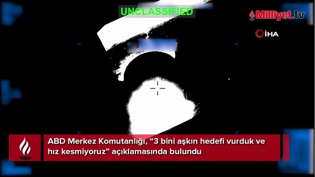 ABD ordusu: İran’a ait 3 bini aşkın hedefi vurduk