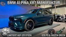 2026 BMW Alpina XB7 Manufaktur: 639 PS starkes Abschiedsmodell