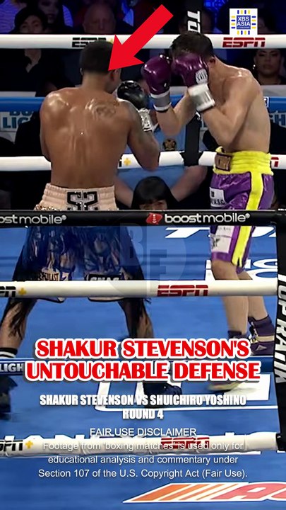 The GENIUS of Shakur Stevenson! DEFENSE that MAKES fighters LOOK LOST!