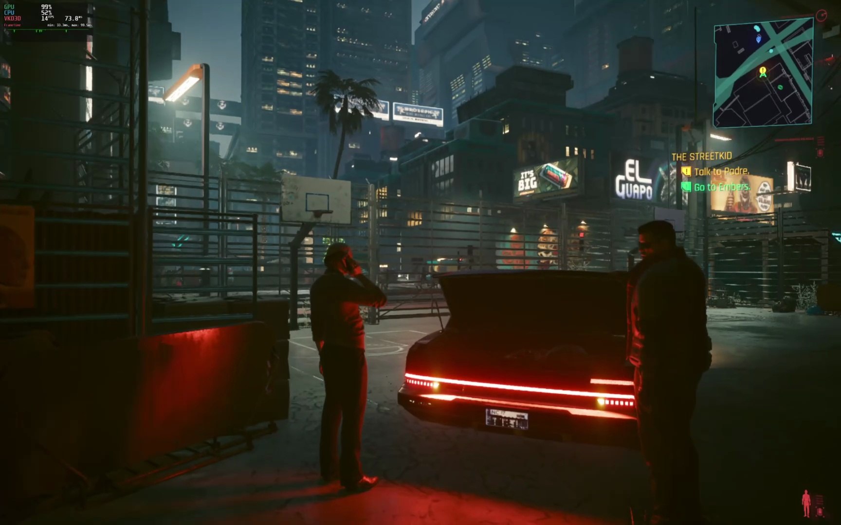 Voyager 26.04 LTS | test gaming cyberpunk 2077